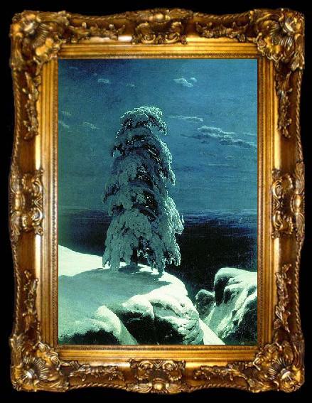framed  Caspar David Friedrich Ivan Shishkin, In the Wild North, ta009-2